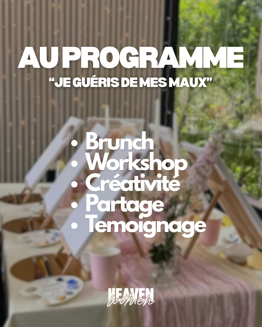 Workshop "JE CHOISIS DE GUÉRIR DE MES MAUX"