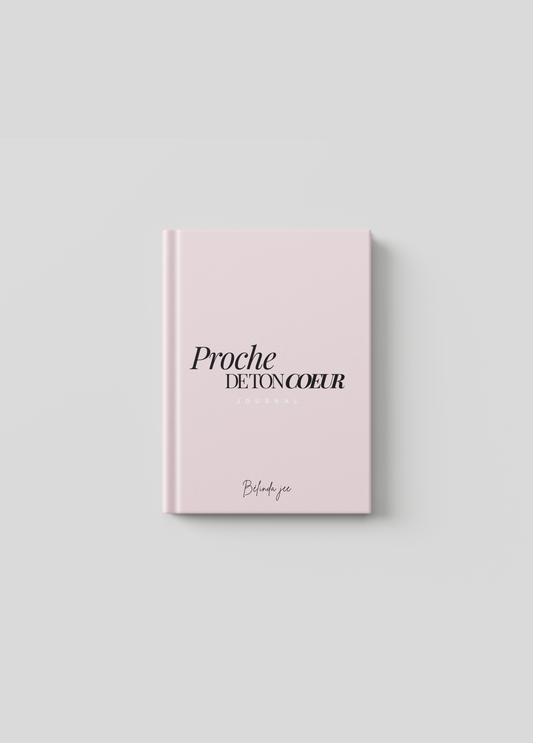 PROCHE DE TON COEUR - CARNET DE MEDITATION & DE PRIÈRES 🩷