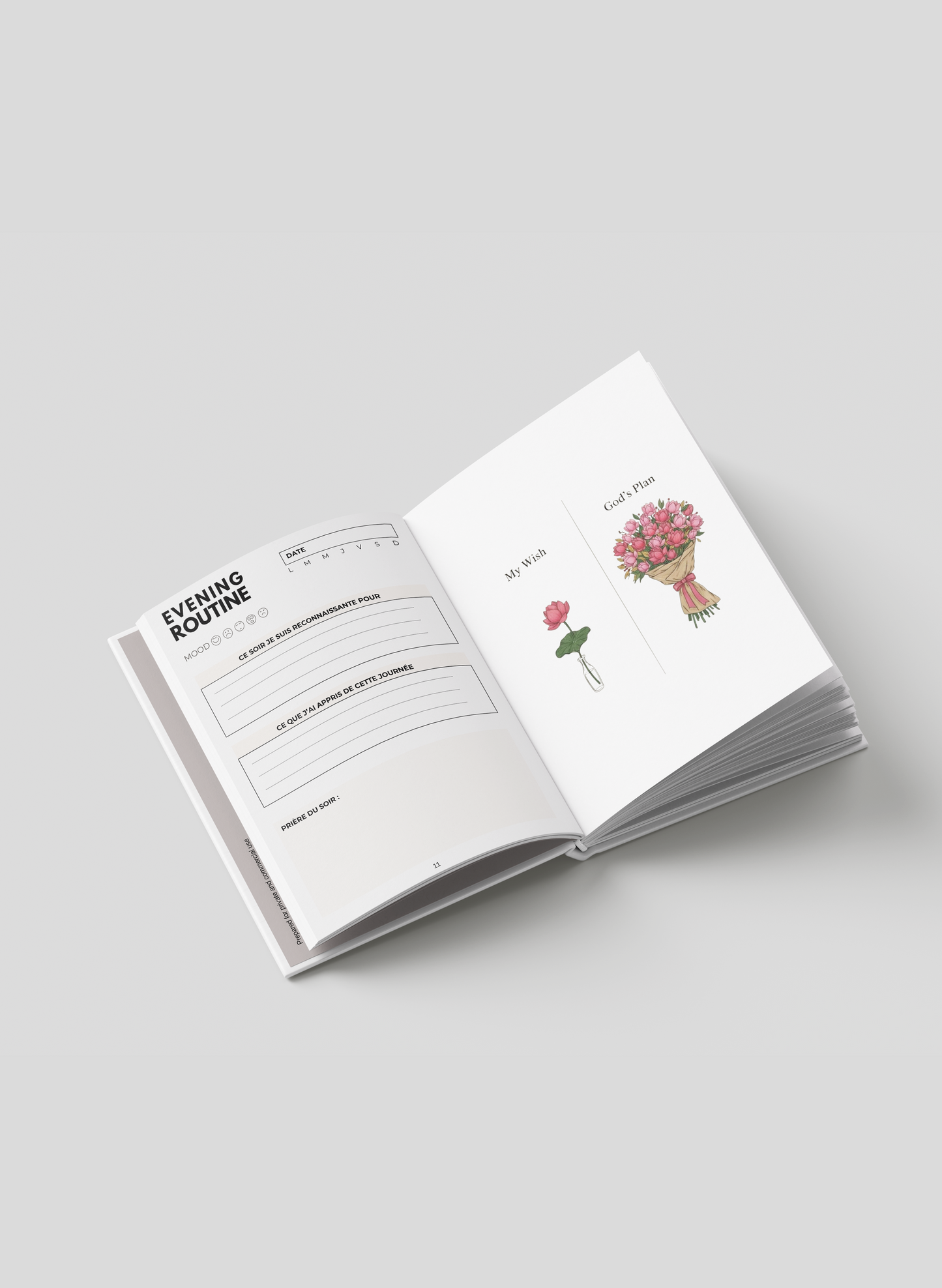 PROCHE DE TON COEUR - CARNET DE MEDITATION & DE PRIÈRES 🩷